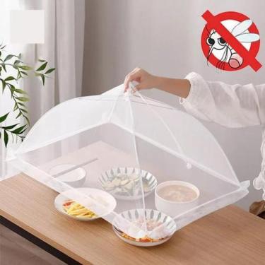 Imagem de Protetor Tela Mosquiteiro Alimentos Fruta E Bolo 43x43cm - MM