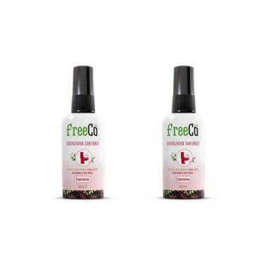 Imagem de Bloqueador de Odores Sanitários Freecô Especiarias 2 Un 60ml - Freeco