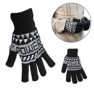 Imagem de Luva Adulto Unissex Masculina Feminina Estampada Inverno - RPires, Pre