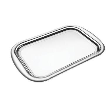 Imagem de Bandeja cosmos retangular em aco inox 39 cm tramontina, Inox