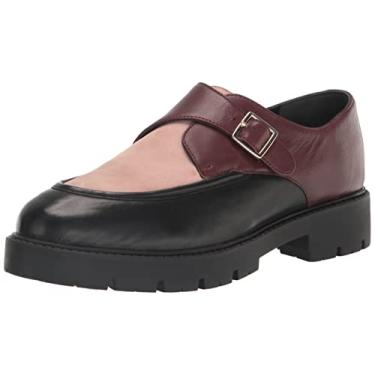 Imagem de Seychelles Mocassim feminino Catch Me Monk-Strap, Borgonha/blush, 36