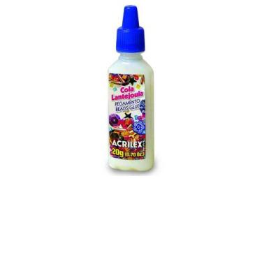 Imagem de Cola Lantejoula Acrilex Escolha O Tamanho + Nota Fiscal, 20ml