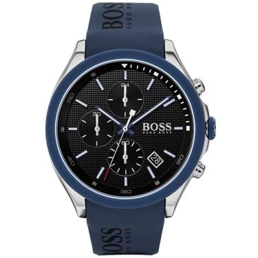 Imagem de Relógio Hugo Boss Masculino 1513717 Borracha Azul