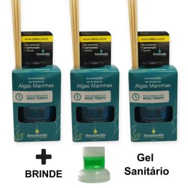 Imagem de 3 Aromatizante Ambiente da Senalândia Difusor Palito Odorizador Cheiro