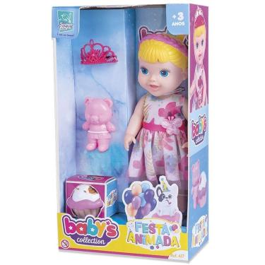 Imagem de Boneca Baby`S Collection Festa Animada Super Toys