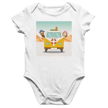 Imagem de Body Bebê Algodão Road Trip - Foca na Moda, Branco, M