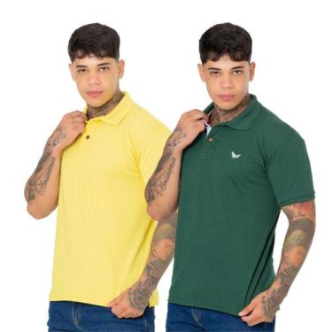 Imagem de Kit 2 Camisa Polo Para o Seu Dia Preço Baixo Qualidade - Ridens, GG, V