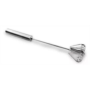 Imagem de Batedor Clara Neve Giratório Mixer Manual Inox Profissional - KE