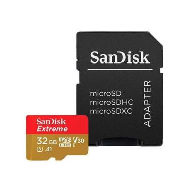 Imagem de Cartao de Memoria Sandisk Extreme SDSQXAF-032G-GN6AA - 32GB - Micro SD