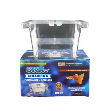 Imagem de Criadeira Acrilica para Peixes Aquario Lebiste Guppy Betta - SKWr