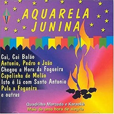 Imagem de cd aquarela -junina - brasis