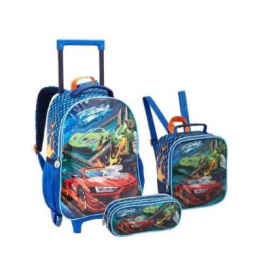Imagem de KIT MOCHILA MASC. RACING 3PCS MR42136 - Seanite