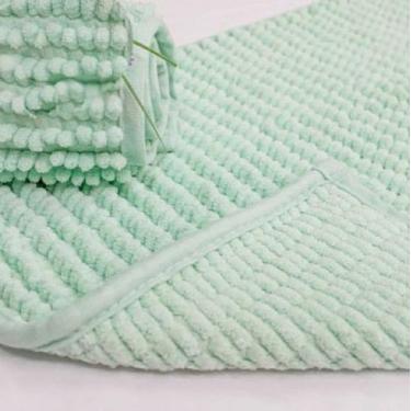 Imagem de Tapete para Banheiro Bolinha Soft 38x58 Azul Piscina - Rozac