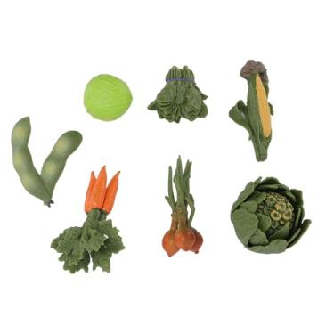 Imagem de Conjunto de Vegetais Artificiais, Conjunto de Vegetais Simulados de Quebra-cabeça, Educação Precoce Inovadora para Crianças 7