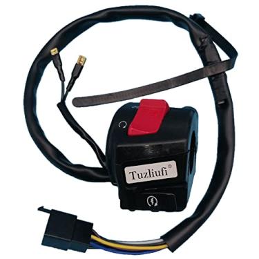 Imagem de Tuzliufi Alavancas de controle do interruptor de partida do motor do guidão direito para Honda 35013-MBW-A12 35013-MBW-A12 35013-MBW-A11 CBR600F4i CBR600F4 CBR600 F4i F4 Z796