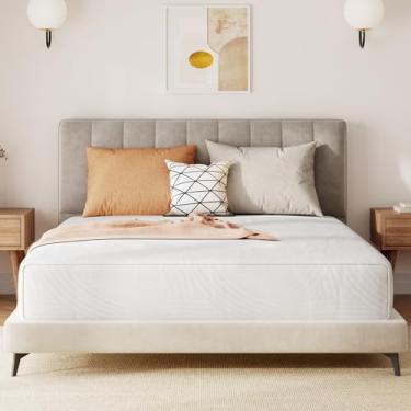 Imagem de Sweetnight Colchão Queen de 30 cm em uma caixa para alívio de pressão e isolamento de movimento, colchões Queen Size de espuma viscoelástica de pelúcia com certificação CertiPUR-US