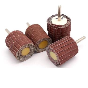 Imagem de 1PCS 6mm Haste 35MM Dia Lixar Pano Roda Desferrugem Polimento Polimento Remoção de Rebarbas Abrasivo Moagem Cabeça Ferramentas Abrasivas, 1pcs 150grit