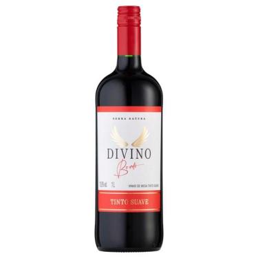 Imagem de Vinho de Mesa Tinto Suave Divino