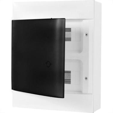 Imagem de Centrinho Legrand Pvc Externo Com Tampa Transparente 24Din 135112 - PI