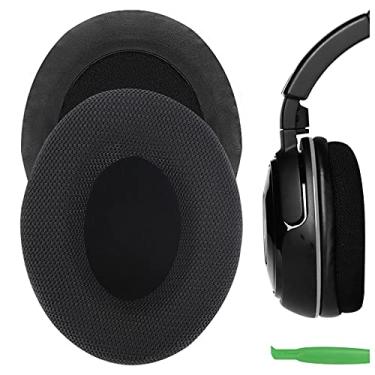 Imagem de (Black Mesh) - Geekria Replacement Earpad, Compatible with Turtle Beach Ear Force XP500, XP400, XP300, XO Four, XO Three, XO ONE Gaming Headset Ear Pad/Ear Cushion/Earpads Repair Parts (Mesh Fabric)