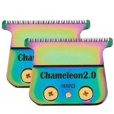 Imagem de FX707Z DLC 2.0 Lâminas de substituição compatíveis com lâmina de aparador BaByliss PRO Barberology, lâmina de reposição sem lacuna compatível com aparador BaBylissPRO FX787 e FX726