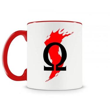 Imagem de Caneca God Of War Logo 2 Vermelha 330 ml