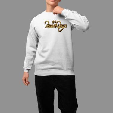 Imagem de Moletom Gola Careca Basico Masculino Casual Moda Country Tecido Macio 