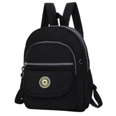 Imagem de Mochila Pequena Tactel Reforçada Resistente a Água Multifuncional Trab