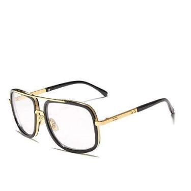 Imagem de Óculos de Sol Classicos Aviador Militar Kingseven Polarizados, Claro