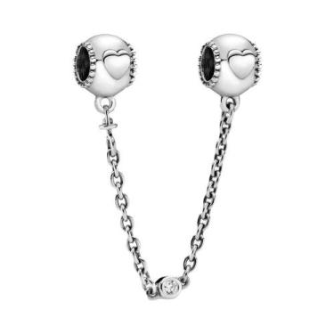 Imagem de Corrente de Prata 925 com Pingente Trevo - Para Pulseiras Pandora, A10