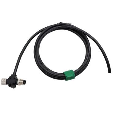Imagem de HangTon Cabo de alimentação de rede NMEA 2000 com conector T de 5 pinos para sensor de barco marítimo plotter GPS, sensor transdutor, piloto automático, blindado à prova d'água, 2 m