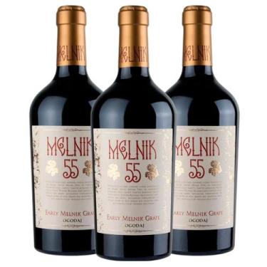 Imagem de Kit Bulgária Melnik 3 Unidades 750ml - Logodaj