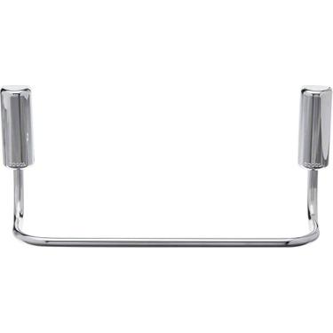 Imagem de Suporte Porta-toalhas Trip de Parede Rosto Idea Lavatório Banheiro Cromado Docol