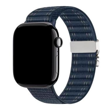 Imagem de Pulseira Nylon Loop Parachute Compatível com Apple Watch - Baú do Viki