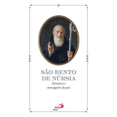 Imagem de São bento de núrsia patriarca E mensageiro da paz