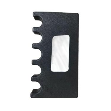 Imagem de menolana Suporte para Taco de Sinuca, Suporte para Taco de Sinuca Economizador de Espaço, Organizador de Equipamentos Profissional para Presentes, Preto para J, 5 orifício