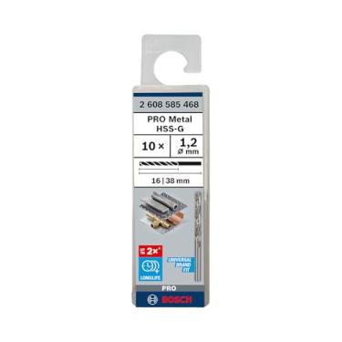 Imagem de Bosch Broca para Metal PRO Metal HSS-G 1,2mm, 10un