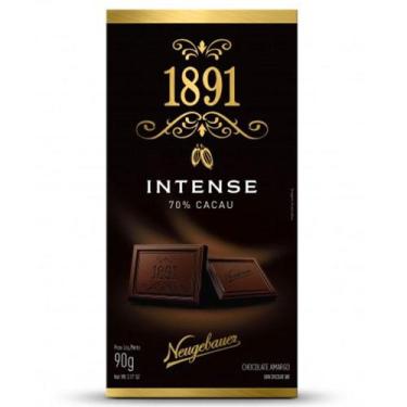 Imagem de Tablete Chocolate Amargo 70% Cacau Intense 90g - Neugebauer