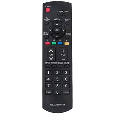 Imagem de Allimity Controle remoto substituído N2QAYB000103, adequado para Panasonic PT50LCX7K PT56LCX7 PT56LCX70 PT56LCX70K PT61LCX7 PT61LCX70