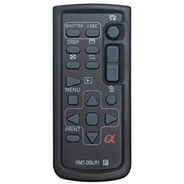 Imagem de Allimity Controle remoto de substituição RMT-DSLR1 RMTDSLR1 compatível com câmera Sony Alpha A33 A55 A57 A65 A77 A99 NEX-5 NEX-6 NEX-7 A230 A330 A380 A390 A450 A500 A550 A550 A550 560 A. 580 A700 A850