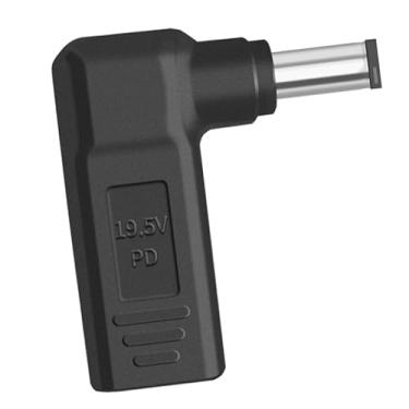 Imagem de Artilits Adaptador de 100 W 7,4 mm x 5,0 mm macho para fêmea tipo C, adaptador USB C para 7,4 mm x 5,0 mm 19,5 V feito para HP Spectre, Envy, EliteBook, série Chromebook