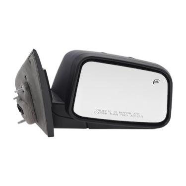 Imagem de Motoforti Substituição do espelho retrovisor do lado do passageiro direito de 6 pinos para Ford Edge 08-10 Conjunto de espelho retrovisor lateral aquecido manual Primer dobrável cinza Nº FO1321469