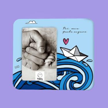 Imagem de Luminária Porta Retrato Bivolt 10x15 - Pai, Meu Porto Seguro