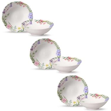 Imagem de Conjunto de 6 Bowls de Cerâmica Lelis 300ml - Alleanza