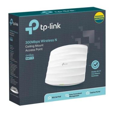 Imagem de Access Point Corporativo Tp-Link Eap 115 N 300 Mbps - Tp-Link Smb