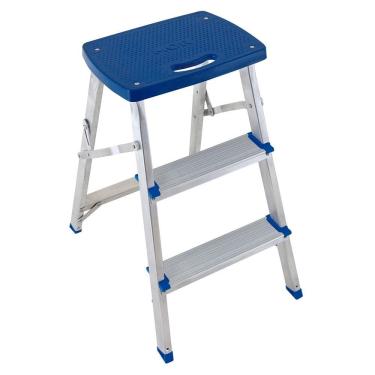 Imagem de Escada Banqueta Mor 5107 De Alumínio 3 Degraus