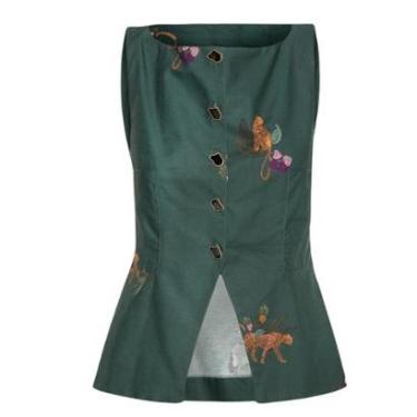 Imagem de Blusa Colete Farm Rio Florestinha-Feminino