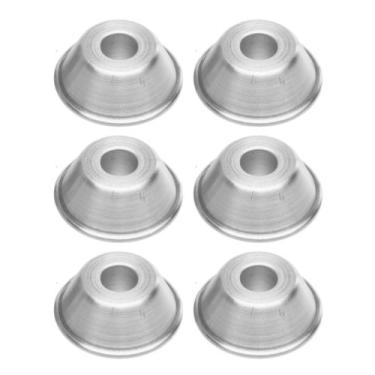 Imagem de Kit 6 Mini Forminhas Bolo Vulcão Pudim 8,7x3,5cm Alumínio - CAPARROZ