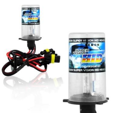 Imagem de Lampada Reposição Xenon HB3 9005 8000k Branco Azulado Unidad - Automot