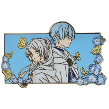 Imagem de Pinstant Distintivo de pino esmaltado Frieren Beyond Journey's End Anime Mangá Himmel 6 cm